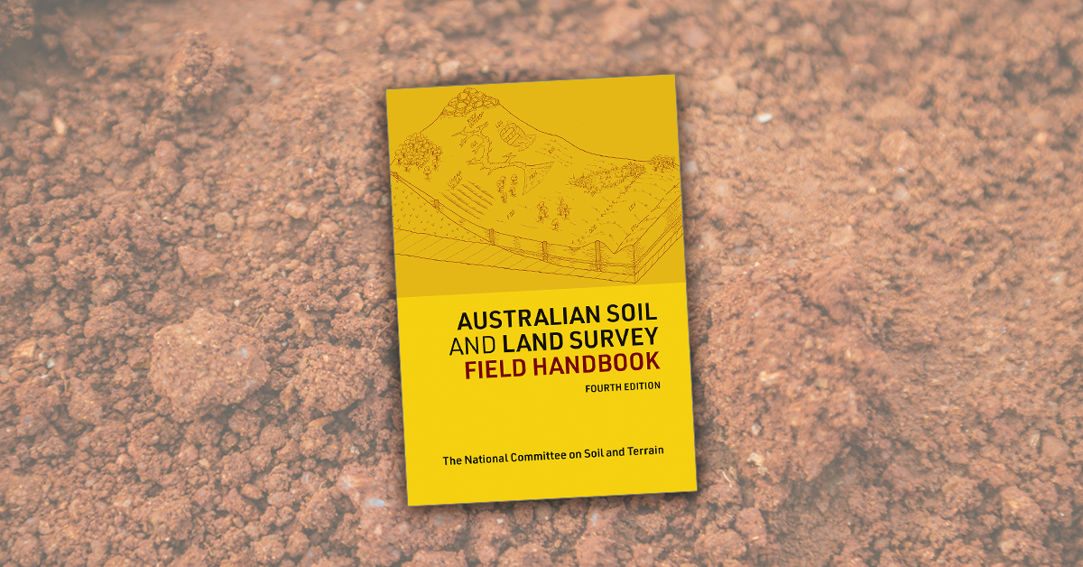 CSIRO Publishing (@csiropublishing) on Twitter photo Just Published:
Australian Soil and Land Survey Field Handbook, Fourth Edition, specifies methods and terminology for soil and land surveys.
Widely used throughout Australia, it is Volume 1 in the Australian Soil and Land Survey Handbook Series.
publish.csiro.au/book/8129/ Just Published:
Australian Soil and Land Survey Field Handbook, Fourth Edition, specifies methods and terminology for soil and land surveys.
Widely used throughout Australia, it is Volume 1 in the Australian Soil and Land Survey Handbook Series.
publish.csiro.au/book/8129/