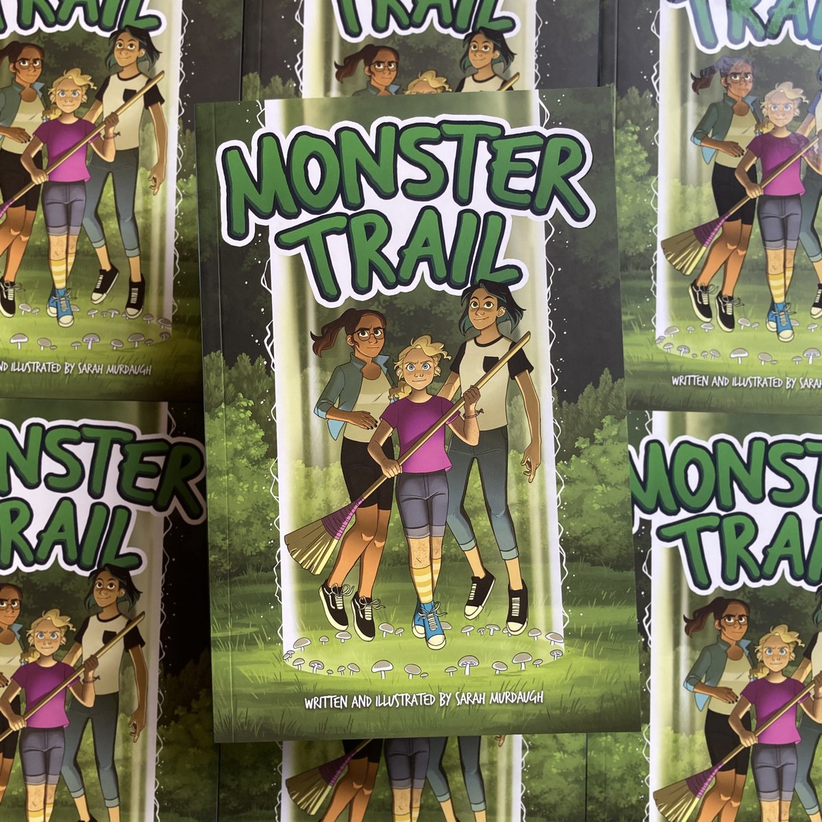 My graphic novel is now available at monstertrailgn.com! It's an all-ages fantasy story about a summer camp for monsters in the Blue Ridge Mountains.