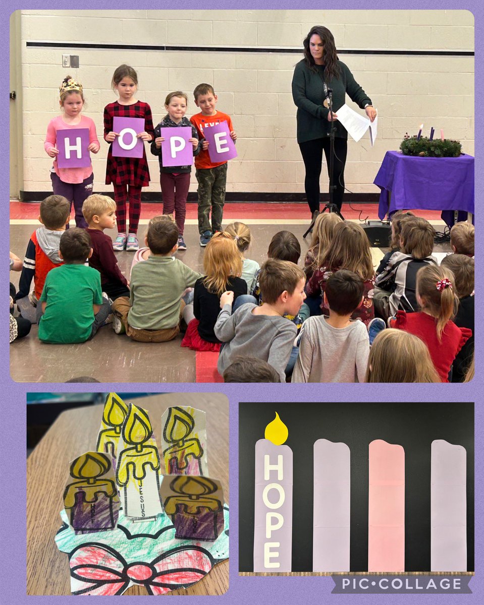 As we begin the first week of Advent at St. Mary, we are preparing our hearts for the hope that this season brings. Our community is filled with light and love as we start our Advent journey!  @ALCDSB, #ALCDSBWitness, #ALCDSBMYSP