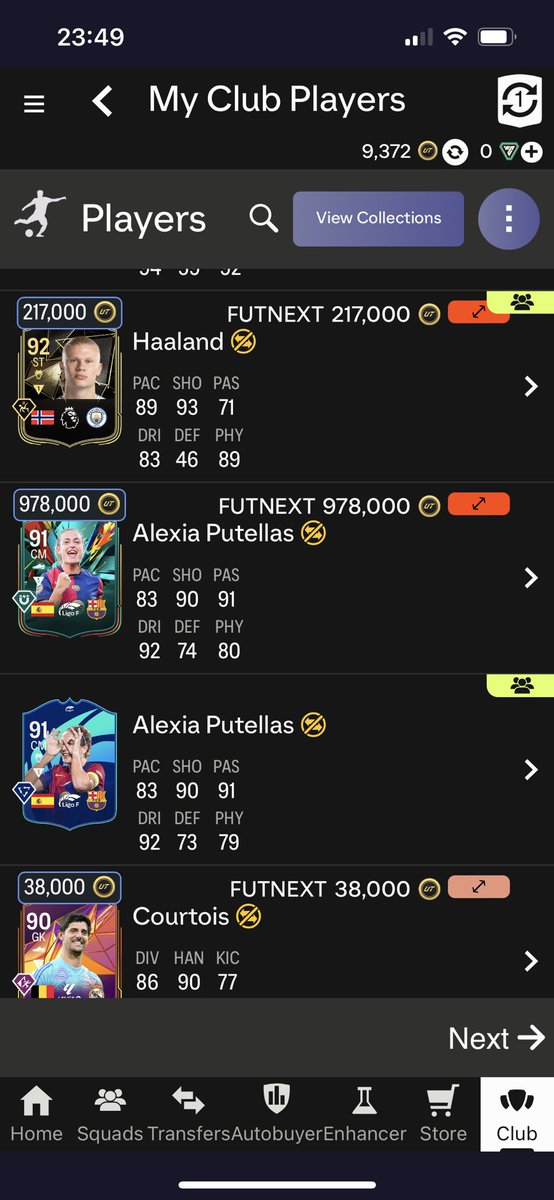 dixon169's tweet photo. @FIFA22_INFO 1m sbc fodder 🔥 https://t.co/0BTXoHS8kK