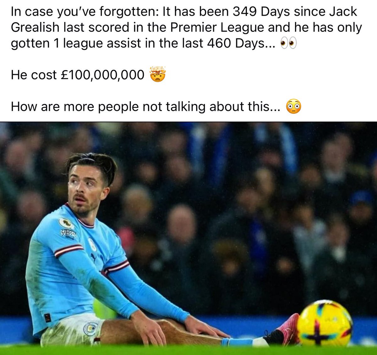 Wonder why no one is talking about this on sky sports 🤷🏻‍♂️🤔