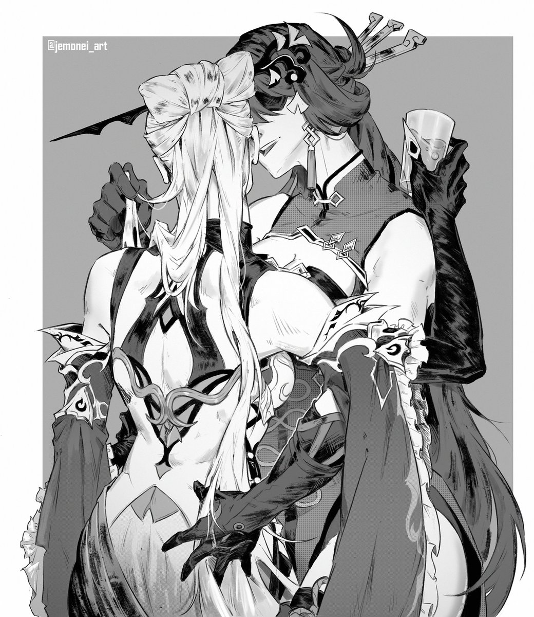 flirty girlfriends drinkin birch sap 🍋🌿
#GenshinImpact #原神 #Beidou #Ningguang #beiguang