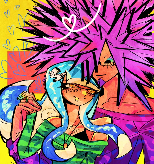 commission for  !! first time drawing spyke #Commission #Splatoon3art 