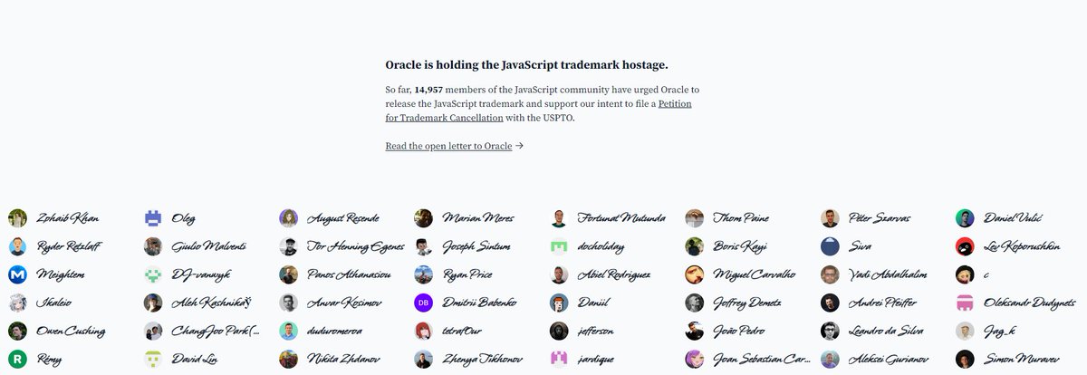 napstar_420's tweet image. Sign petition here at javascript.tm

 #FreeJavaScript