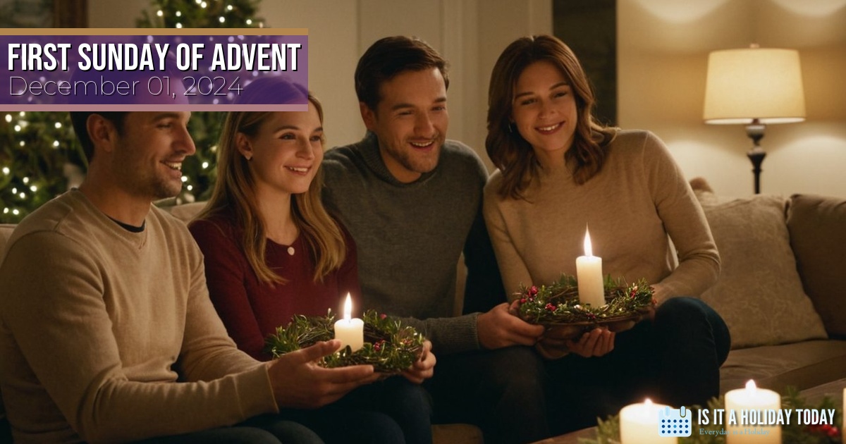 IsHolidayToday's tweet image. What&apos;s your favorite Advent tradition with your family? 🎄 Share a story of how you prepare for the holiday season together! 💬 Like and share this post to start the countdown to Christmas! #FirstSundayofAdvent #AdventSeason #FamilyTraditions isitaholidaytoday.com/holiday/first-…