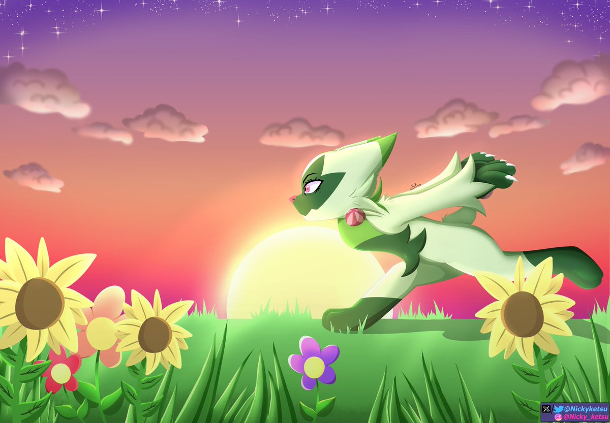 Nickyketsu's tweet photo. Drawing Reuploaded #2
fan art Springatito and Floragato (2024)
#fanart #pokemonfanart #springatito #floragato #characterart https://t.co/VIYAnomVVr
