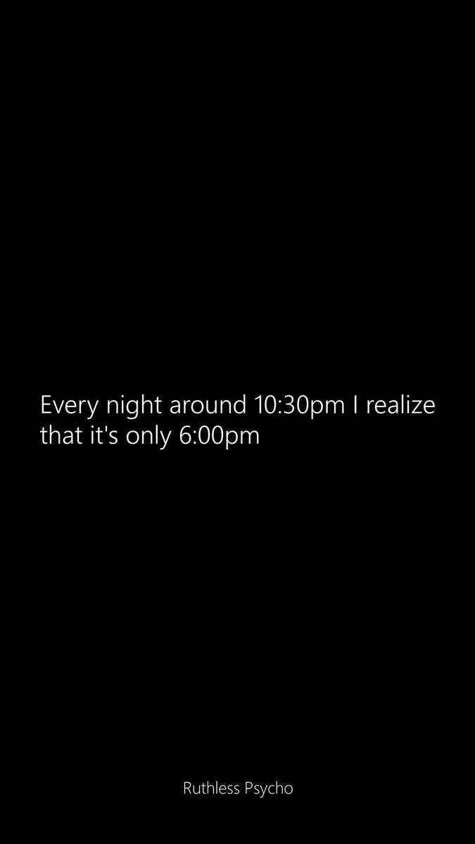 mltay85's tweet photo. The truth. I feel like it's time to go to sleep. 🥺🙄🤪😳
#itslate https://t.co/B4HpdgrbEI