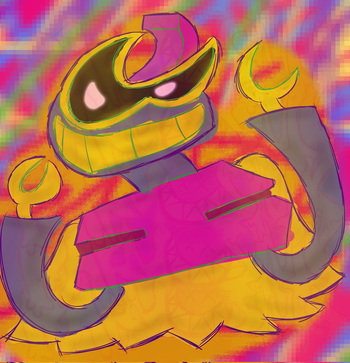 parmsnik's tweet photo. Some warm up junk with the boy :3!1!1! ‼️‼️💥💥

[ #ecks #extensioncorps #fullextension #marioandluigibrothership #digitalart ] https://t.co/ACuOkm65xJ