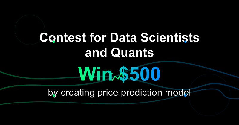 alphanovaapp's tweet photo. Interested in data science and quantitative finance? Compete to create a better price prediction model and win $500 at https://t.co/MFRHCOPWy2