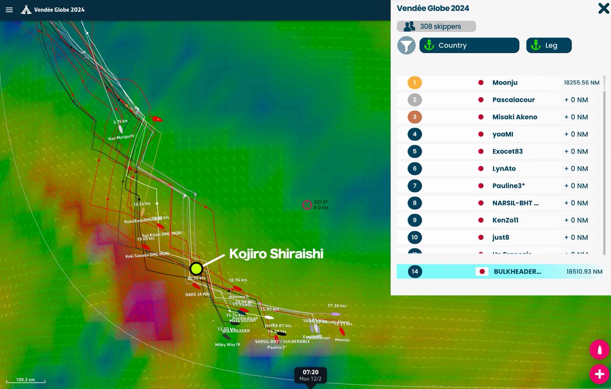 バルクヘッドマガジン@バーチャルレガッタ tweet media