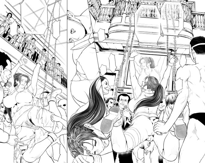 『淫果~INGA~』8話ペン入れ中デス。

泣きたい目に会うのが確定した囚われの女殺し屋。

だが・・・描いてる方はもっと泣きたい😭 