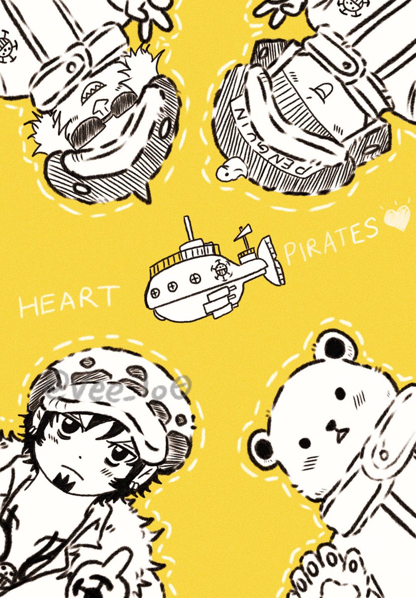 Heart pirates! 💛
