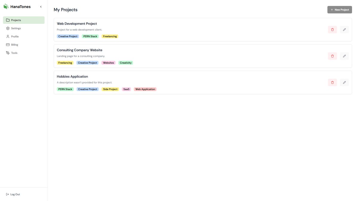 CodingWithFran's tweet image. Hey guys! I&apos;m excited to share our first SaaS: Hanatones! 🎉

Hanatones simplifies color management for web designers and developers. 

Generate tailwind classes, export CSS variables, and organize YOUR project themes!

Give us a try here: hanatones.com