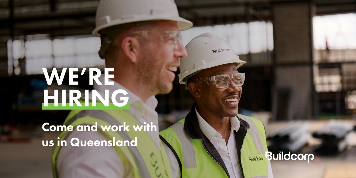 BUILDCORP QUEENSLAND IS EXPANDING | We are looking for energetic and experienced professionals to join our team in Queensland. Please email paul_slack@buildcorp.com.au to learn more.