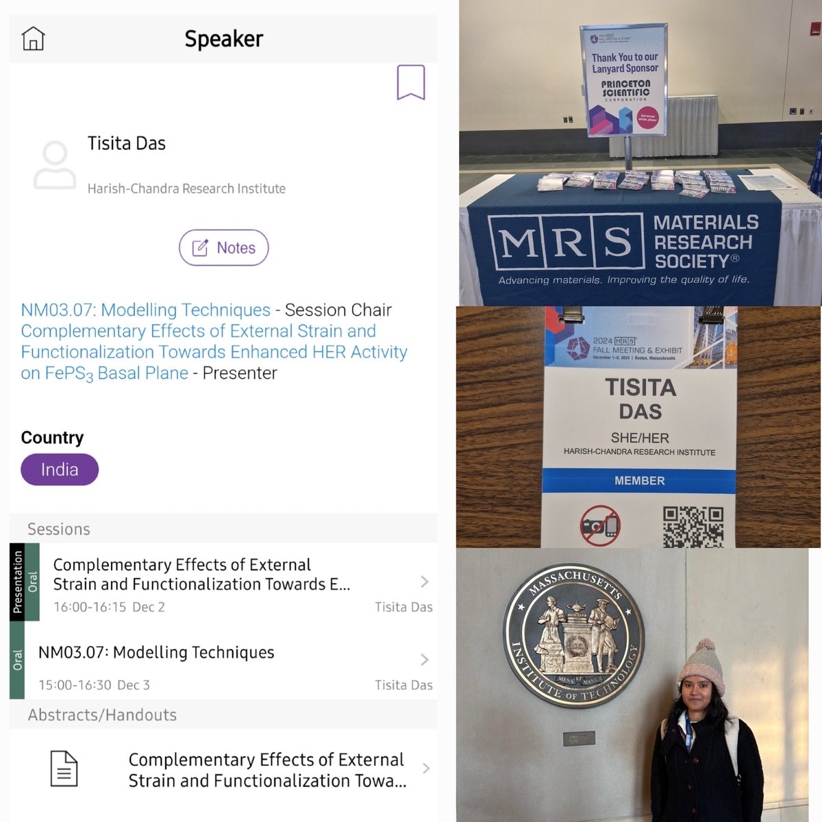 Tisita Das (@dastisita) on Twitter photo All set for MRS Fall Boston, the largest event in the world of Materials Research!Glad to talk on Strain Induced Electrocatalysis:Session NM03.03.04 on Dec 2 & Chairing Session NM03.07 on Dec 3.Looking forward to the exciting time! <a href="/Materials_MRS/">Materials Research Society (MRS)</a> #F24MRS <a href="/AllahabadHri/">HRI Allahabad (Prayagraj)</a> <a href="/SudipLab/">Sudip Chakraborty</a> All set for MRS Fall Boston, the largest event in the world of Materials Research!Glad to talk on Strain Induced Electrocatalysis:Session NM03.03.04 on Dec 2 & Chairing Session NM03.07 on Dec 3.Looking forward to the exciting time! <a href="/Materials_MRS/">Materials Research Society (MRS)</a> #F24MRS <a href="/AllahabadHri/">HRI Allahabad (Prayagraj)</a> <a href="/SudipLab/">Sudip Chakraborty</a>