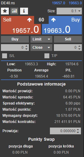 DoomTamer's tweet photo. Rachunek 100 000 PLN, zaczynamy od -0.5 lota #short #DAX. Mam nadzieję, że piątkowe wybicie ATH miało za zadanie wyczyścić większość shortujących i od dzisiaj lecimy w dół. https://t.co/IeKFiaVR8D
