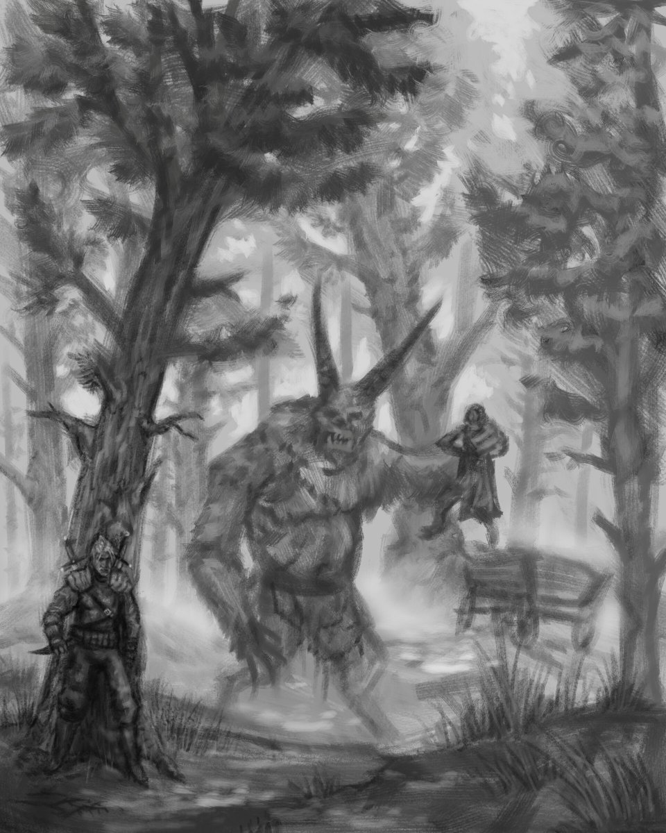 HistoriumU's tweet photo. Literature about Krampus has surged in popularity in recent years, with novels, horror stories, and even children’s books exploring his character. These modern adaptations highlight his transformation from folk terror to cultural icon. #FairyTaleTuesday #FairyTaleFlash
🎨Art Station