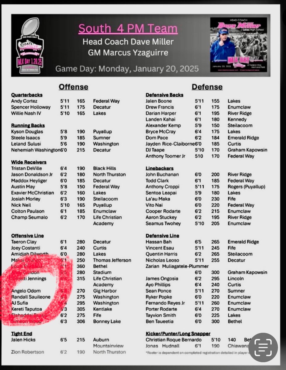 Grateful and thankful that Angelo was selected to play in the Cleats for Cancer Allstar game. 🙏🏽