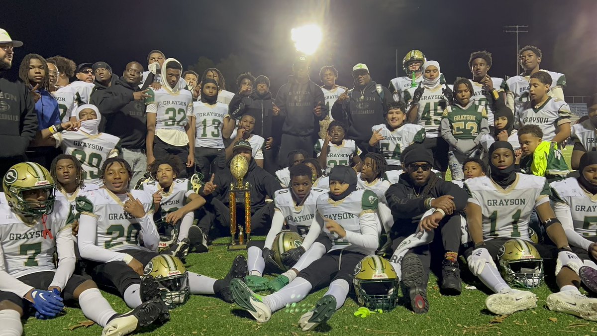 Kevin Mora (@biggkevin84) on Twitter photo GFL 8th grade champions and NOW B2C State Champions! <a href="/borntocompete/">Born to Competeβ’</a> #4TheG #GraysonRams #54 GFL 8th grade champions and NOW B2C State Champions! <a href="/borntocompete/">Born to Competeβ’</a> #4TheG #GraysonRams #54
