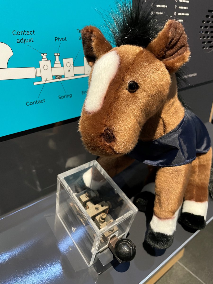 A horse is a horse, of course of course with a passion for Morse.
Our resident toy police horse and dog have released their latest museum adventure in the Trooper &amp; Shar travel series.
Visit the museum this festive season &amp; crack the Morse message.
bit.ly/4gsQfG1