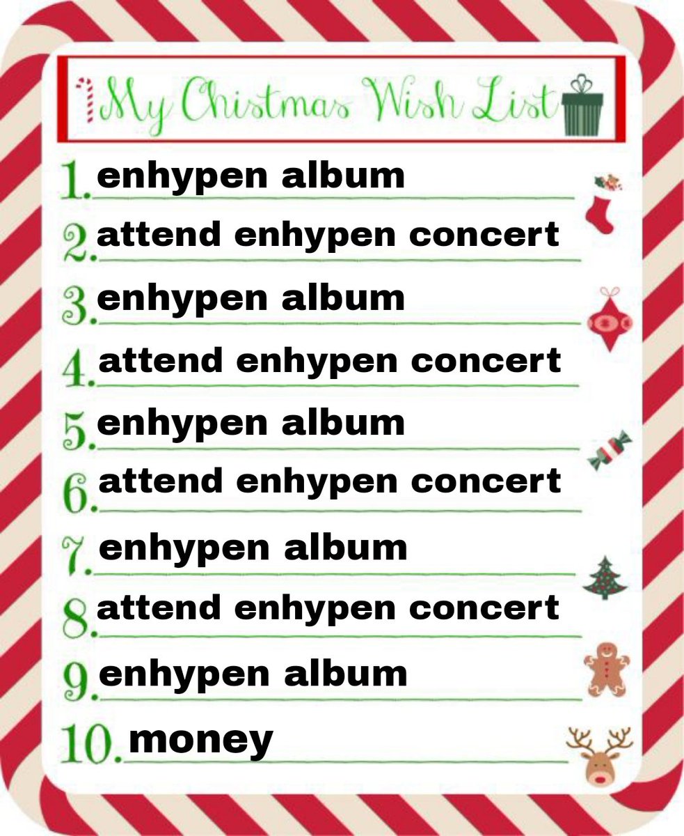 my wishlist
