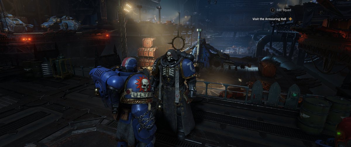 elviajeligero's tweet image. #spacemarines2