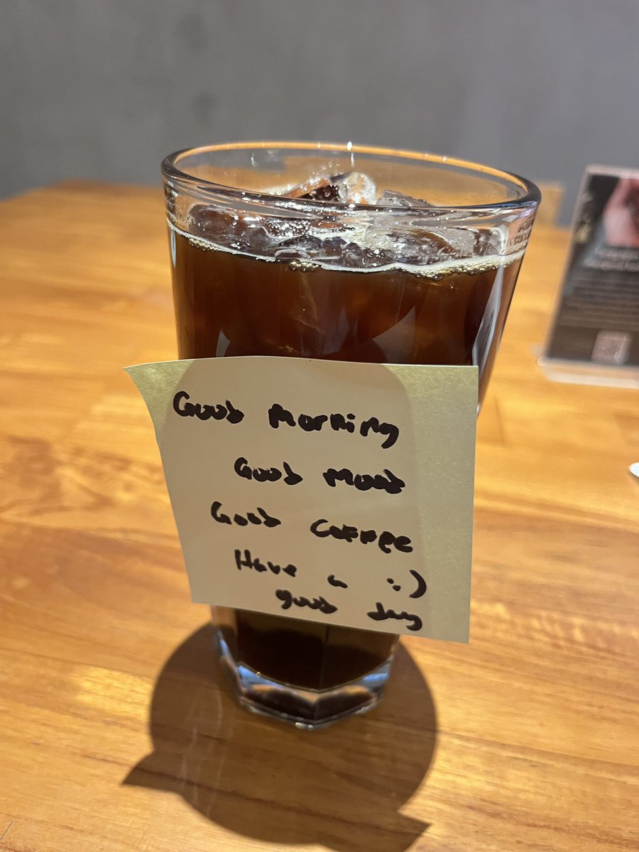 Ice Americano Siborong-borong dengan keasaman yang rendah. Semangat Senin 🔥