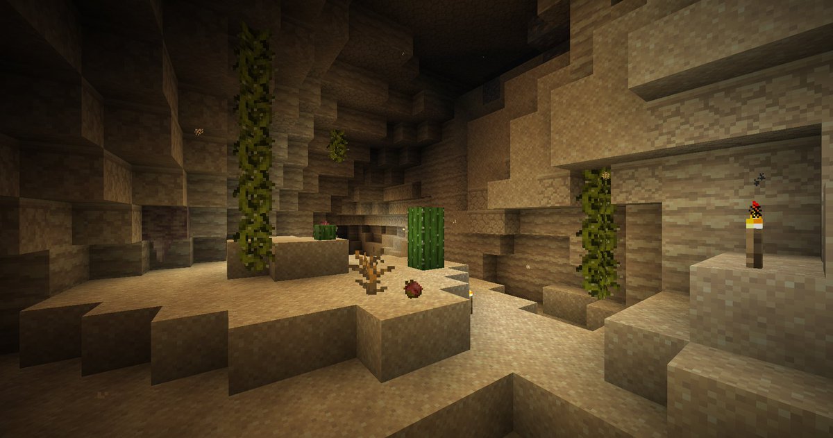 yungnickyoung's tweet image. The Lost Caves will be getting a texture revamp in the next YUNG's Cave Biomes update!
Shoutout to @ModSully for the amazing artwork!