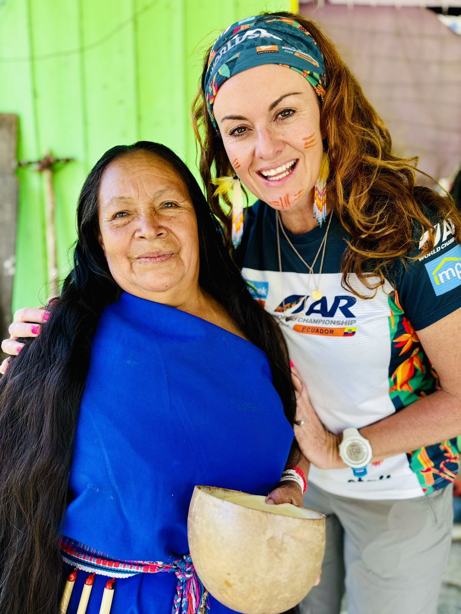 KineticHeidi's tweet image. Immersed into the moment! 
Adventure Racing World Championship 2024 Ecuador ❤️ 
#adventuretourism #travel #explorelocal #traditions ##arwc2024