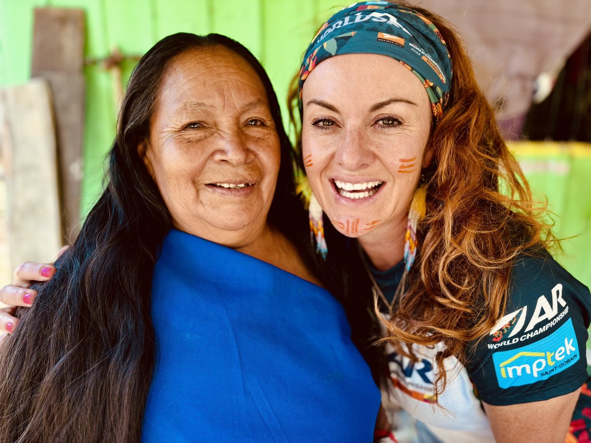 KineticHeidi's tweet image. Immersed into the moment! 
Adventure Racing World Championship 2024 Ecuador ❤️ 
#adventuretourism #travel #explorelocal #traditions ##arwc2024