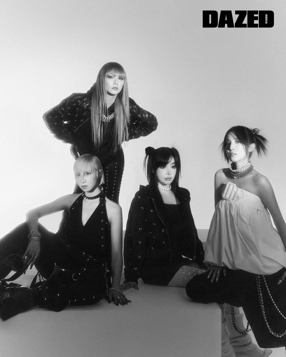 DazedKorea's tweet photo. 같은 마음 #협찬

돌아온 투애니원과 <데이즈드>가 이토록 새롭게, 다시, 처음 만났습니다. 2024년이 가기 전, 잊을 수 없는 올해의 이벤트, 올해의 사람, 올해의 운명. 우리의 2NE1. 

#2NE1 #CL #BOM #DARA #MINZY

Discover more in <DAZED> KOREA DECEMBER 2024 issue. https://t.co/TSfHWGA8Xz