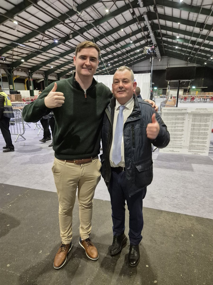 Huge congratulations to Tom Brabazon, new TD for Dublin Bay North 👏