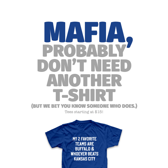 Psssst. . . #BillsMafia 👇 Shop + RetroBuffalo.com