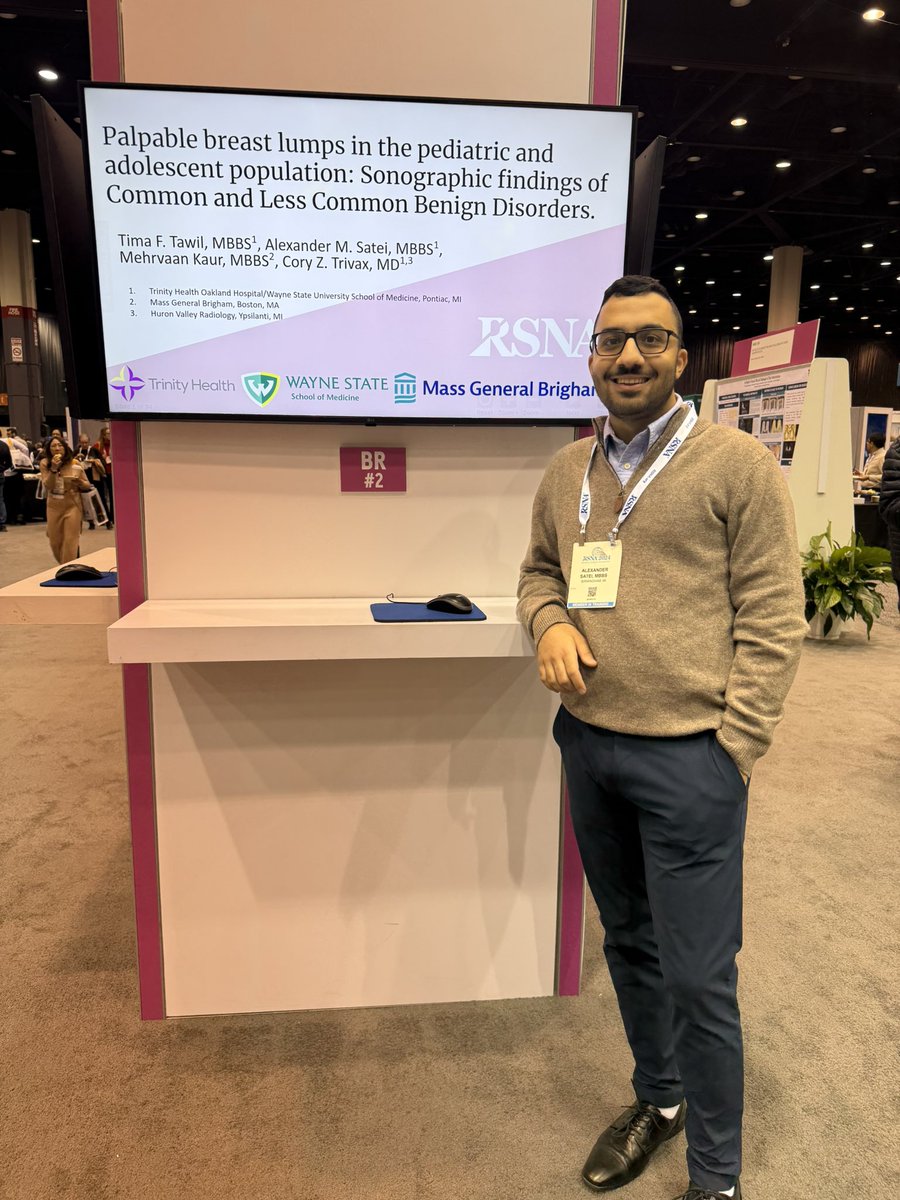 amsatei's tweet photo. First day of #RSNA2024! https://t.co/bcVnfmHsyM