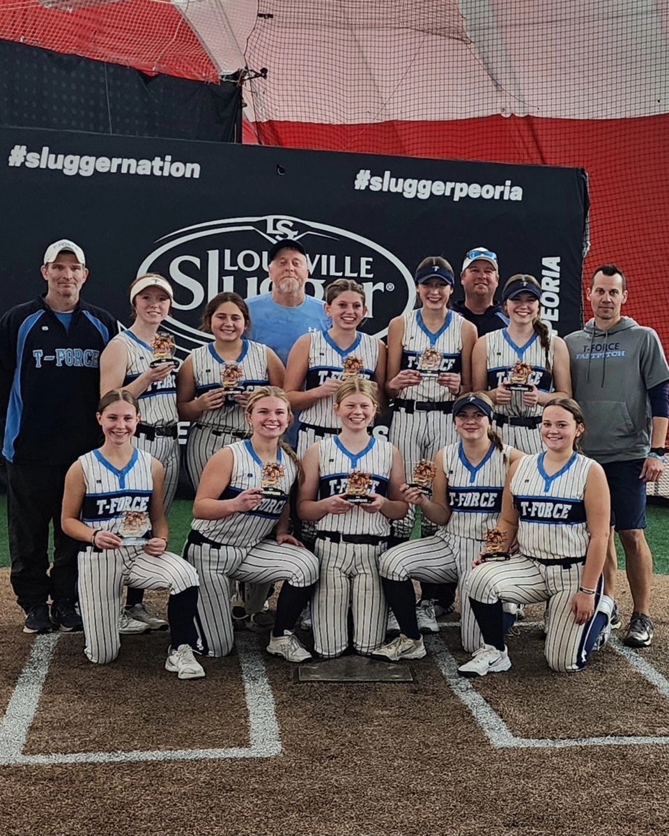 TForce 09 (@tforce2009) on Twitter photo 🏆 Champions Alert! 🏆
T-Force took the crown at the Gobbler Games in Peoria, IL! 🥎✨ The girls dominated the weekend, going a perfect 6-0 and bringing home the #championship title! 💪
#NoExcuses #HardWorkPaysOff #softball <a href="/NCAASoftball/">NCAA Softball</a> <a href="/D1Softball/">D1Softball</a> 🏆 Champions Alert! 🏆
T-Force took the crown at the Gobbler Games in Peoria, IL! 🥎✨ The girls dominated the weekend, going a perfect 6-0 and bringing home the #championship title! 💪
#NoExcuses #HardWorkPaysOff #softball <a href="/NCAASoftball/">NCAA Softball</a> <a href="/D1Softball/">D1Softball</a>