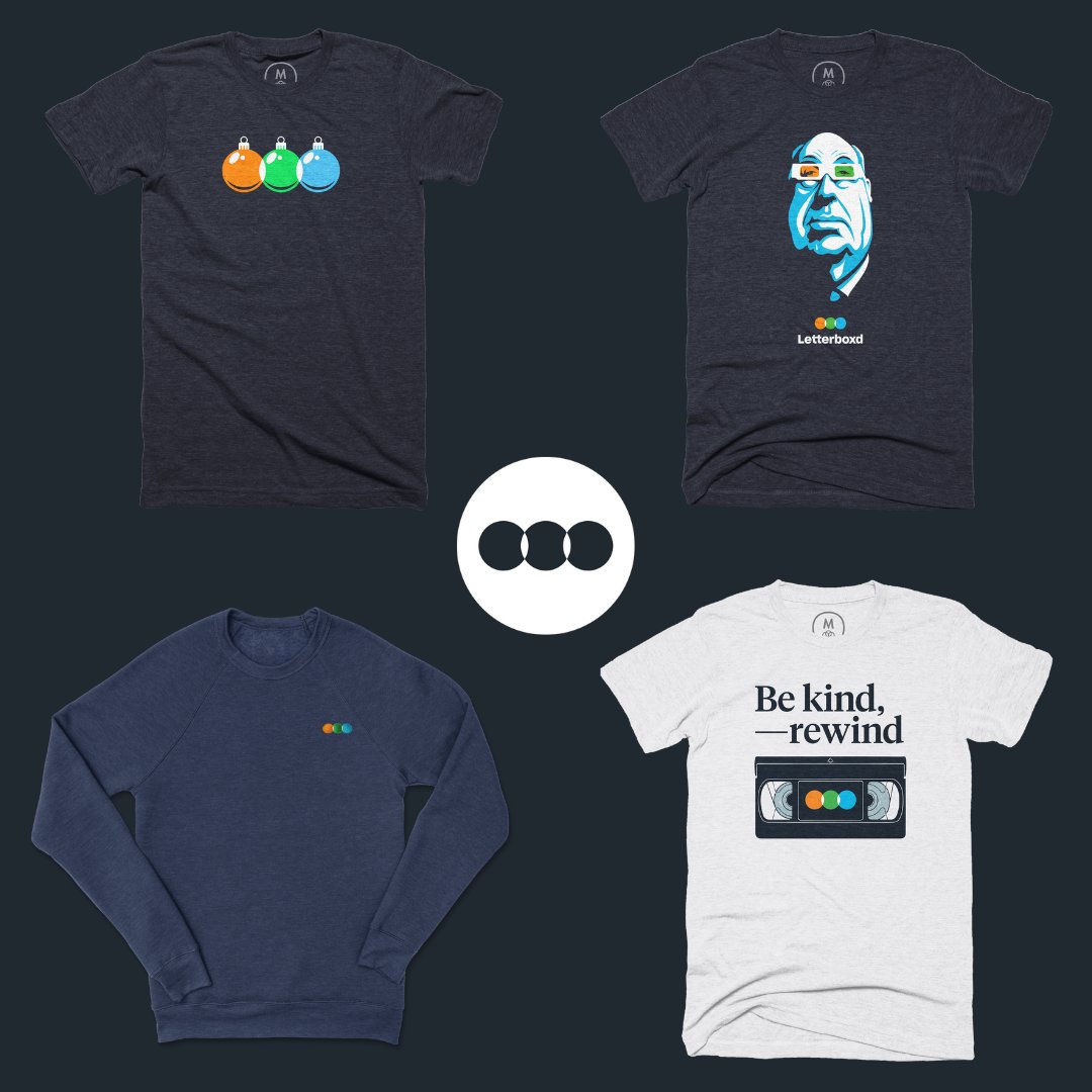 You have 1 day left to make someone's Christmas.

Screen-printed, buttery soft, premium <a href="/letterboxd/">Letterboxd</a> apparel available until midnight ET tomorrow.

Order before these limited-time styles go back in the vault. 

cottonbureau.com/people/letterb…