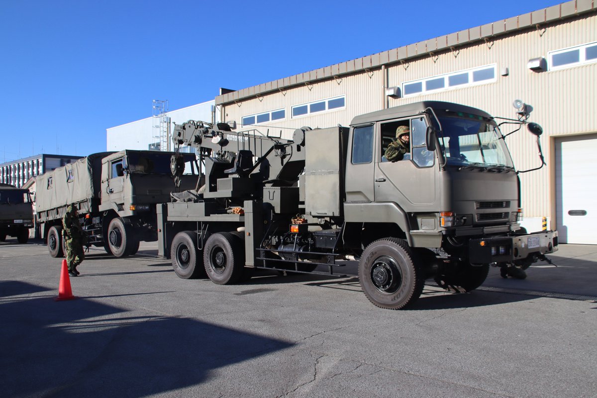 【中隊訓練】

#第３０６特科直接支援中隊 は、故障車両の回収訓練を実施しました。
#駐屯地 の整備部隊として、練度の向上を図りました。
#自衛隊 #北富士