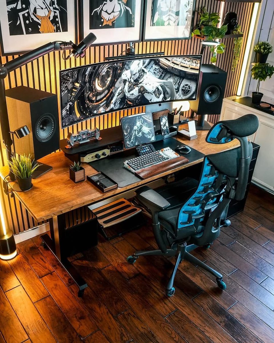 What a gorgeous setup.