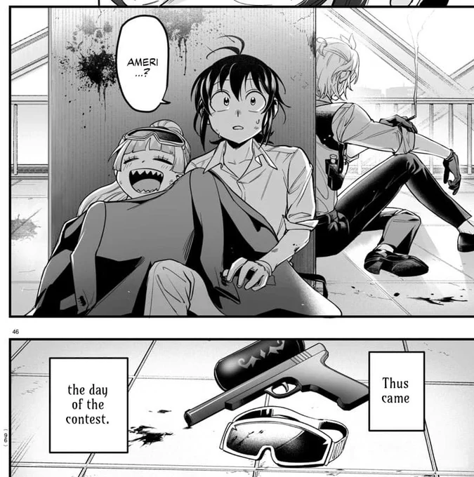 he's not all gone… one of more memorable things for me was seeing thing 1 and 2 dozing off in a pile with the usual third member conspicuously not with them/off to the side and then learning through the sukima that he placed his jacket over them… 