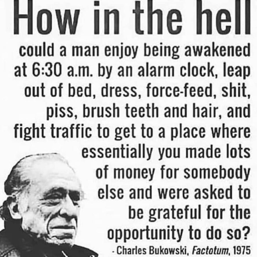 Charles Bukowski | Poet & Novelist ✍️ (@bukowskiquot) on Twitter photo 