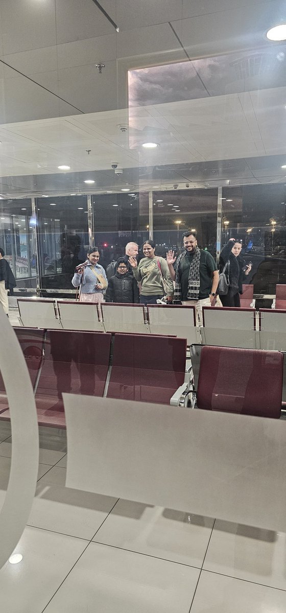 indembkwt's tweet image. Gulf Air flight to Manchester finally departed at 0434 hours today carrying stranded Indian passengers among others. Embassy team was on the ground till the flight departed.