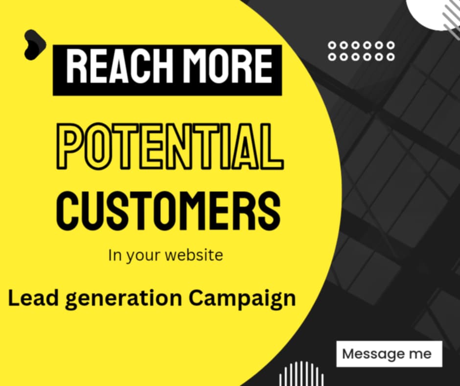 Lead generation campaigns help create a repository of potential clients.
This database is invaluable for future marketing efforts, such as email campaigns or retargeting ads. #websitetraffic #facebookads #adscampaign #instagramads