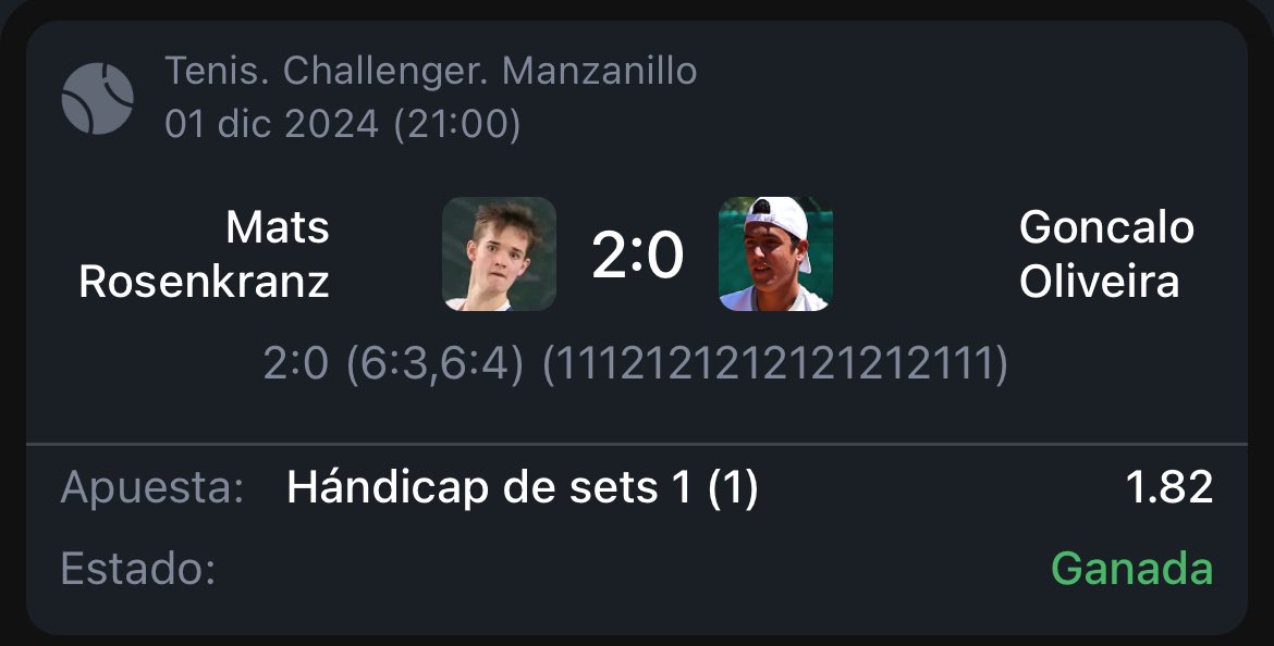 TipsKing__'s tweet image. ROSENKRANZ DE MI VIDA 🏆🏆🏆

STAKE 8️⃣ 1.82 ACERTADO ✅

Que manera de cerrar el año!
Deja acá abajo tu ✅ si queres mas!