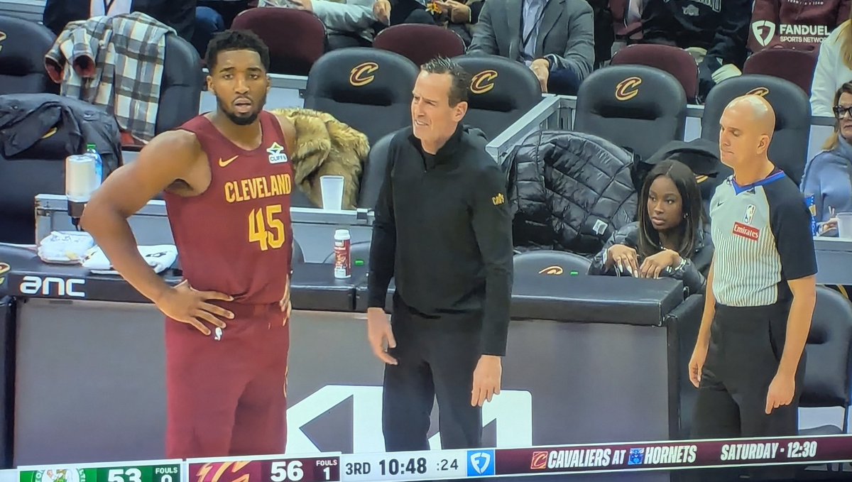 Coco Jones and the #1 Cavs fan were there to witness the Cavs beating the Celtics #LetEmKnow