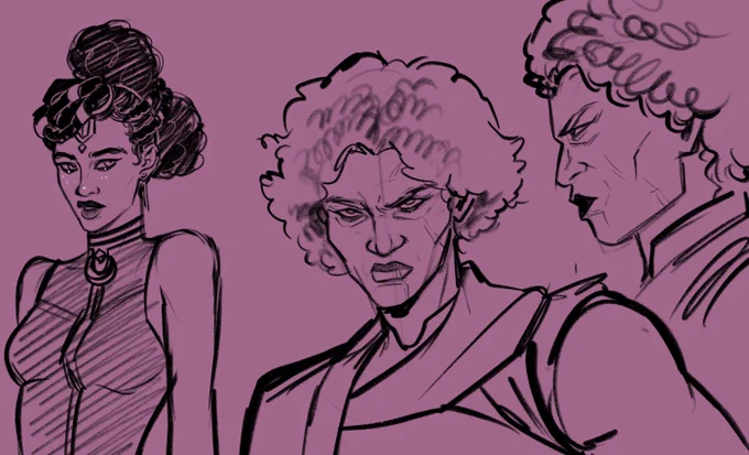 learning how to draw arcane characters 