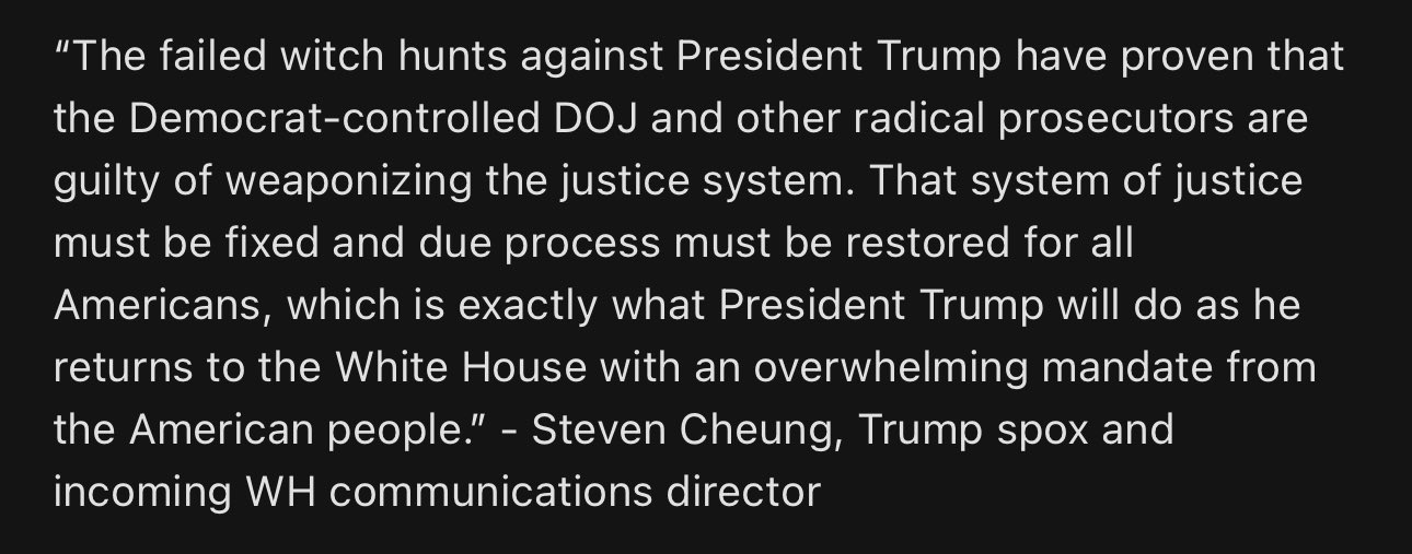 Libby Cathey on X: &ldquo;Trump spox and incoming WH communications 