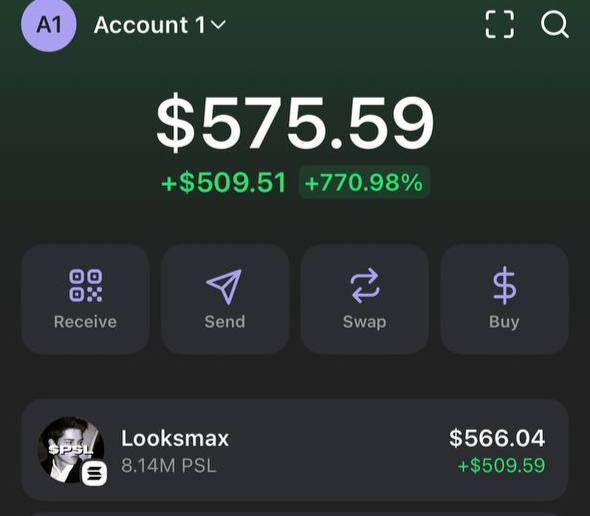 $PSL Looksmaxxing Coin tweet media