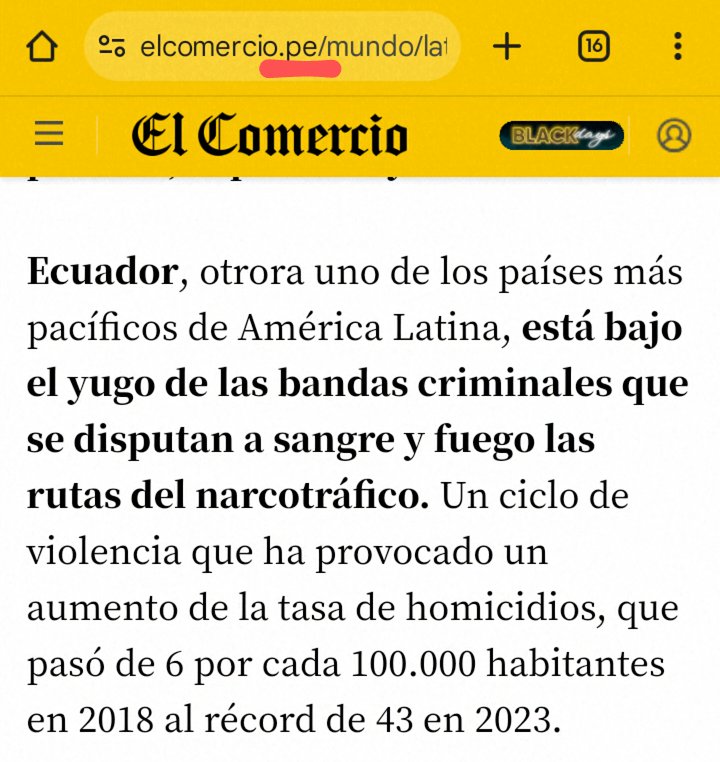 FARIDLE0N's tweet image. Lamento como el que más la condición en que estamos a nivel mundial por RESPONSABILIDAD TODOS LOS GOBIERNOS DE TURNO.
@Presidencia_Ec @DanielNoboaOk
@MinInteriorEc @Palencia3Monica 
@MinGobiernoEc #JoseDeLaGasca