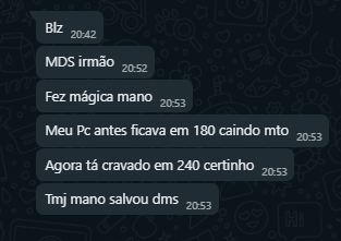 +1 Cliente satisfeito 💥🥳