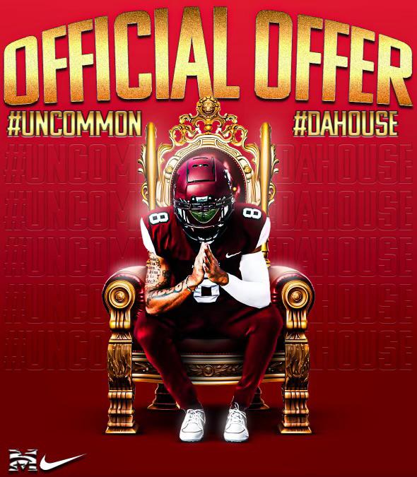 Morehouse offered <a href="/MorehouseFB/">Morehouse Football</a> 
#AGTG <a href="/CoachEdwards_R/">Coach Ryan Edwards</a>